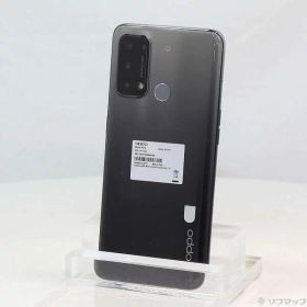 【中古】OPPO(オッポ) OPPO Reno5 A 128GB シルバーブラック A101OP Y!mobile SIMフリー 【349-ud】