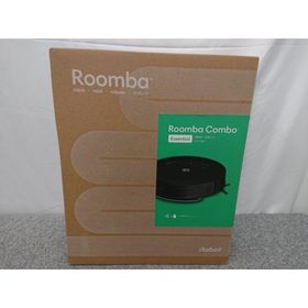 @【未使用品】 iRobot ルンバ コンボ Essential robot 掃除機&amp;床拭きロボット Y011060 ブラック Roomba Combo エッセンシャル ロボット掃除機