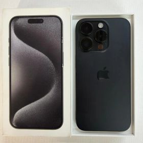 Apple iPhone 15 pro 512GB ブラック バッテリー 82％