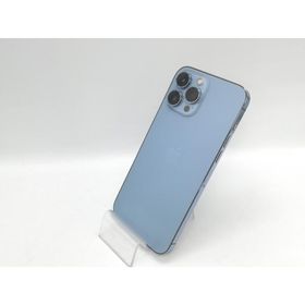 【中古】Apple 国内版 【SIMフリー】 iPhone 13 Pro Max 128GB シエラブルー MLJ73J/A【三宮センター】保証期間１ヶ月【ランクC】