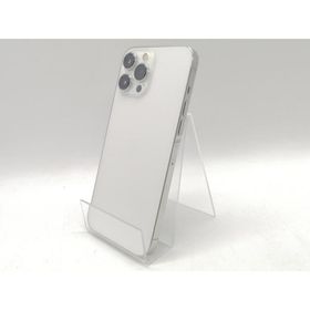 【中古】Apple 国内版 【SIMフリー】 iPhone 13 Pro Max 128GB シルバー MLJ53J/A【熊本】保証期間１ヶ月【ランクC】