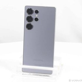 〔中古〕SAMSUNG(サムスン) Galaxy S25 Ultra 256GB チタニウムシルバーブルー SCSBD1 Softbank SIMフリー〔352-ud〕