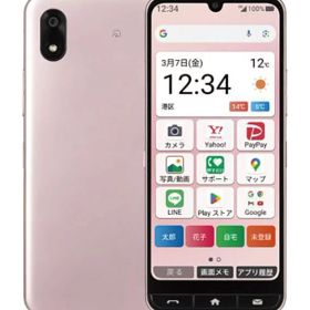 【中古】【安心保証】 かんたんスマホ4 A402ZT[128GB] Y!mobile ピンク