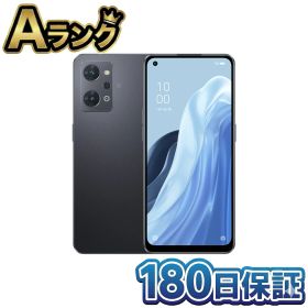 【中古】 整備済み品 OPPO オッポ Reno7A スターリーブラック CPH2353 本体 5G SIMフリー スマホ 6.4インチ 有機EL おサイフケータイ 防水 徹底除菌清掃済 高品質 送料無料 翌日配送 れの7a reno7a リノ7a 携帯電話 中古 180日保証