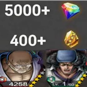 ワンピースバウンティラッシュ Nusjuro+Kuzan💎5000+✨400+