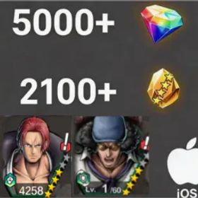 ワンピースバウンティラッシュ Shanks(Green) +Kuzan💎5000+✨2100+