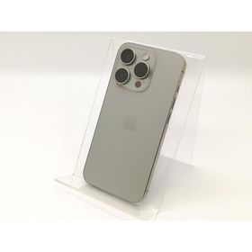 【中古】Apple 国内版 【SIMフリー】 iPhone 15 Pro 256GB ナチュラルチタニウム MTUF3J/A【秋葉4号】保証期間１ヶ月【ランクC】