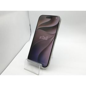 【中古】Apple 国内版 【SIMフリー】 iPhone 15 Pro 256GB ナチュラルチタニウム MTUF3J/A【京都】保証期間１ヶ月【ランクB】