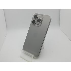 【中古】Apple 国内版 【SIMフリー】 iPhone 15 Pro 256GB ナチュラルチタニウム MTUF3J/A【新橋烏森通り】保証期間１ヶ月【ランクB】