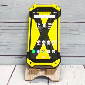 au 京セラ TORQUE 5G KYG01 イエロー 本体 白ロム SIMロック解除済み SIMフリー B094420