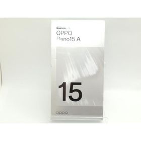 【未使用】Oppo 国内版 【SIMフリー】 OPPO Reno15 A オーロラブルー 8GB 128GB CPH2801【静岡】保証期間３ヶ月