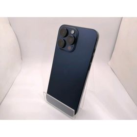【中古】Apple 国内版 【SIMフリー】 iPhone 15 Pro Max 512GB ブルーチタニウム MU6X3J/A【三宮駅前】保証期間１ヶ月【ランクC】