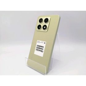 【中古】Xiaomi au 【SIMフリー】 Xiaomi 14T 12GB 256GB レモングリーン XIG07【ECセンター】保証期間１ヶ月【ランクA】