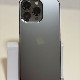 ○美品 バッテリー80% SIMフリー iPhone13Pro 128GB グラファイト