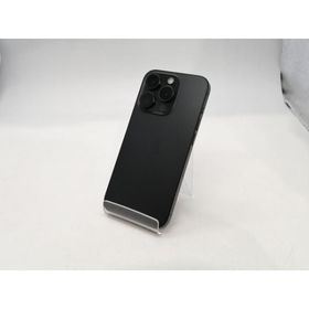 【中古】Apple 国内版 【SIMフリー】 iPhone 15 Pro 512GB ブラックチタニウム MTUH3J/A【大阪堂島】保証期間１ヶ月【ランクC】