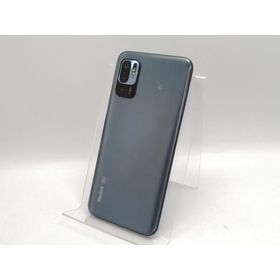 【中古】Xiaomi au 【SIMフリー】 Redmi Note 10 JE グラファイトグレー 4GB 64GB XIG02【三宮センター】保証期間１ヶ月【ランクA】