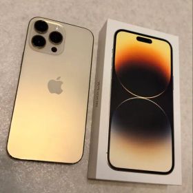 iPhone 14 Pro Max 256GB ゴールド 箱付 バッテリー77%