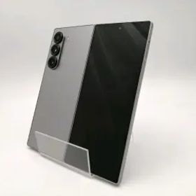 【中古】SAMSUNG au 【SIMフリー】 Galaxy Z Fold6 シルバーシャドウ 12GB 256GB SCG28【ECセンター】保証期間１ヶ月【ランクC】