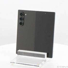 (中古)SAMSUNG Galaxy Z Fold6 256GB クラフテッドブラック SMF956 SIMフリー(262-ud)