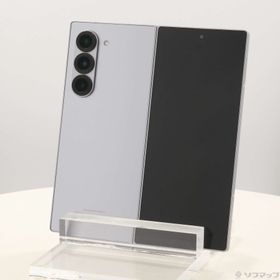 (中古)SAMSUNG Galaxy Z Fold6 512GB シルバーシャドウ SM-F956QZSESJP SIMフリー(297-ud)