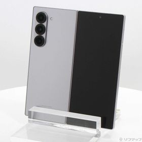 (中古)GALAXY Galaxy Z Fold6 512GB シルバーシャドウ SM-F956QZSESJP SIMフリー(262-ud)
