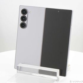 (中古)SAMSUNG Galaxy Z Fold6 256GB シルバーシャドウ SM-F956QZSASJP SIMフリー(262-ud)