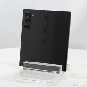 (中古)SAMSUNG Galaxy Z Fold6 256GB クラフテッドブラック SMF956 SIMフリー(349-ud)