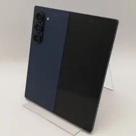 【中古】SAMSUNG au 【SIMフリー】 Galaxy Z Fold6 ネイビー 12GB 256GB SCG28【千葉】保証期間１ヶ月【ランクA】