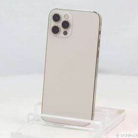 (中古)Apple iPhone12 Pro 128GB ゴールド MGM73J/A SIMフリー(276-ud)