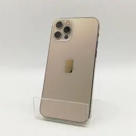 【中古】Apple au 【SIMロック解除済み】 iPhone 12 Pro 128GB ゴールド MGM73J/A【福岡筑紫】保証期間１ヶ月【ランクA】