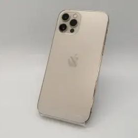 【中古】Apple docomo 【SIMロックあり】 iPhone 12 Pro 128GB ゴールド MGM73J/A【広島本通】保証期間１ヶ月【ランクC】