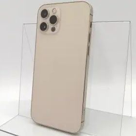 【中古】Apple au 【SIMロック解除済み】 iPhone 12 Pro 128GB ゴールド MGM73J/A【錦糸町北口】保証期間１ヶ月【ランクC】