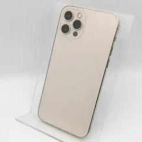 【中古】Apple docomo 【SIMロック解除済み】 iPhone 12 Pro 128GB ゴールド MGM73J/A【中野】保証期間１ヶ月【ランクB】