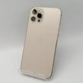 【中古】Apple docomo 【SIMロック解除済み】 iPhone 12 Pro 128GB ゴールド MGM73J/A【大須】保証期間１週間【ランクC】