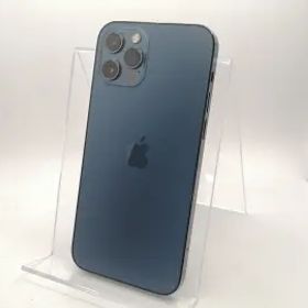 【中古】Apple 国内版 【SIMフリー】 iPhone 12 Pro 128GB パシフィックブルー MGM83J/A【川崎駅前】保証期間１ヶ月【ランクB】
