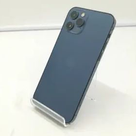 【中古】Apple 国内版 【SIMフリー】 iPhone 12 Pro 128GB パシフィックブルー MGM83J/A【札幌】保証期間１ヶ月【ランクB】