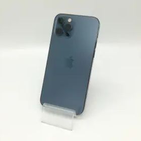 【中古】Apple docomo 【SIMロック解除済み】 iPhone 12 Pro 128GB パシフィックブルー MGM83J/A【福岡天神】保証期間１ヶ月【ランクC】