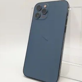 【中古】Apple docomo 【SIMロック解除済み】 iPhone 12 Pro 128GB パシフィックブルー MGM83J/A【錦糸町北口】保証期間１ヶ月【ランクA
