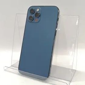 【中古】Apple docomo 【SIMロック解除済み】 iPhone 12 Pro 128GB パシフィックブルー MGM83J/A【大宮東口】保証期間１週間【ランクC】