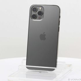 (中古)au iPhone12 Pro 256GB グラファイト MGM93J/A SIMフリー (ネットワーク利用制限▲)(297-ud)