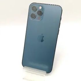 【中古】Apple docomo 【SIMロック解除済み】 iPhone 12 Pro 512GB パシフィックブルー MGMJ3J/A【戸塚】保証期間１ヶ月【ランクB】