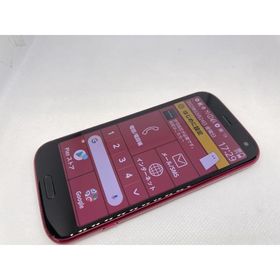 ★送料無料★docomo★らくらくスマートフォン F-52B★レッド★0080290004539★SYS★10/14
