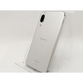 【中古】SHARP docomo 【SIMロック解除済み】 AQUOS sense3 Silver White 4GB 64GB SH-02M【津田沼】保証期間１ヶ月【ランクB】