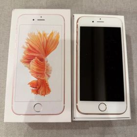 【中古】iPhone6s SIMフリー ローズゴールド