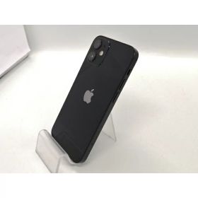 【中古】Apple au 【SIMロック解除済み】 iPhone 12 mini 64GB ブラック MGA03J/A【大宮東口】保証期間1ヶ月【ランクC】