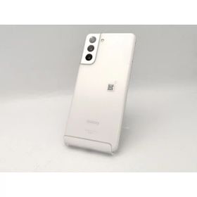 【中古】SAMSUNG au 【SIMロック解除済み】 Galaxy S21 5G ファントムホワイト 8GB 256GB SCG09【広島本通】保証期間1ヶ月【ランクB】