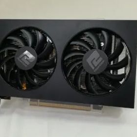 【中古】POWERCOLOR Fighter AMD Radeon RX 6500 XT 4GB GDDR6（AXRX 6500XT 4GBD6-DH/OC）RX6500XT/4GB(GDDR6)【川崎】保証期間１週間