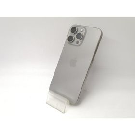 【中古】Apple SoftBank 【SIMフリー】 iPhone 15 Pro Max 1TB ナチュラルチタニウム MU713J/A【戸塚】保証期間１ヶ月【ランクC】