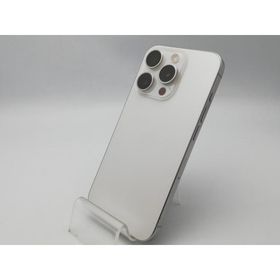 【中古】Apple 国内版 【SIMフリー】 iPhone 15 Pro 128GB ホワイトチタニウム MTU83J/A【大阪堂島】保証期間１ヶ月【ランクC】