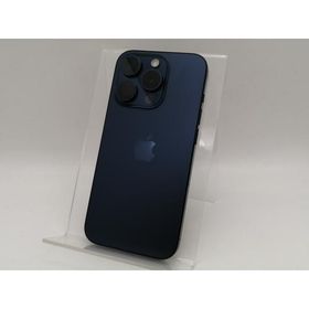 【中古】Apple 国内版 【SIMフリー】 iPhone 15 Pro 1TB ブルーチタニウム MTUU3J/A【なんば】保証期間１ヶ月【ランクB】
